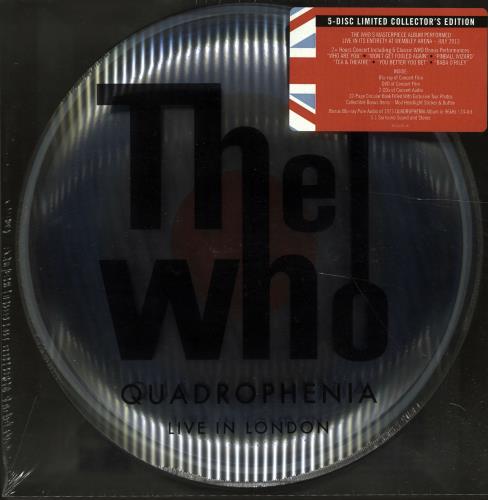 The Who Quadrophenia: Live In London - Sealed US box set